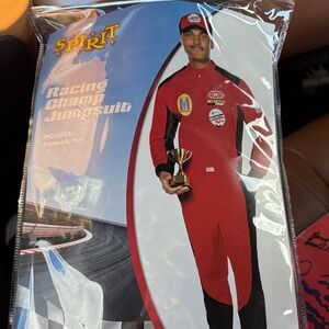 Spirit Red Racing Jumpsuit Costume